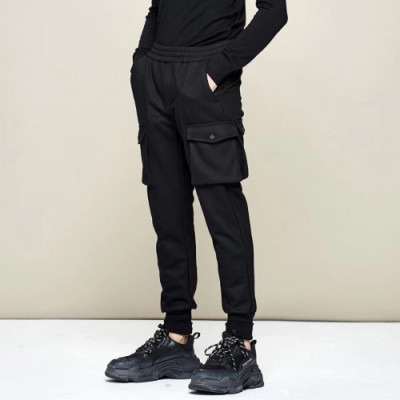 [스톤아일랜드]Stone Island 2020 Mens Logo Casual Wool Pants - 스톤아일랜드 2020 남성 로고 캐쥬얼 울 팬츠 Sto0115x.Size(s - 2xl).블랙