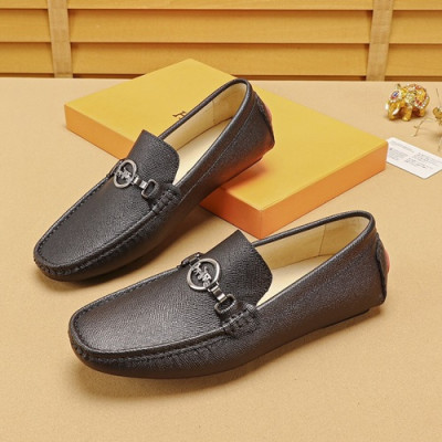 Hermes 2019 Mens Leather Loafer - 에르메스 2019 남성용 레더 로퍼 HERS0260.Size(240 - 270).블랙