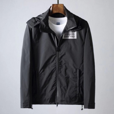 [버버리]Burberry 2020 Mens Classic Casual Jackets - 버버리 2020 남성 클래식 캐쥬얼 재킷 Bur02026x.Size(m - 3xl).블랙