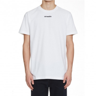 [오프화이트]Off-white 2020 Mm/Wm Printing Logo Crew - neck Cotton Short Sleeved Oversize Tshirts - 오프화이트 2020 남자 프린팅 로고 크루넥 코튼 오버사이즈 반팔티 Off0341x.Size(xs - l).화이트