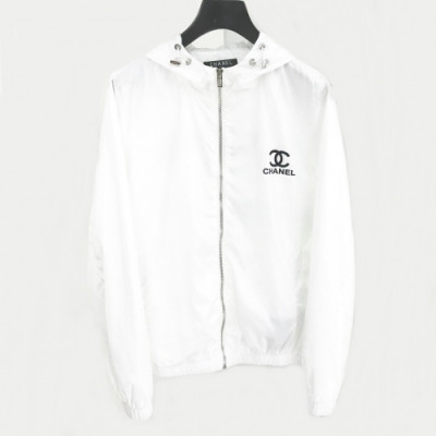 [샤넬]Chanel 2020 Mens Logo Casual Windproof Jackets - 샤넬 2020 남성 로고 캐쥬얼 방풍 자켓 Cnl0538x.Size(m - 3xl).화이트