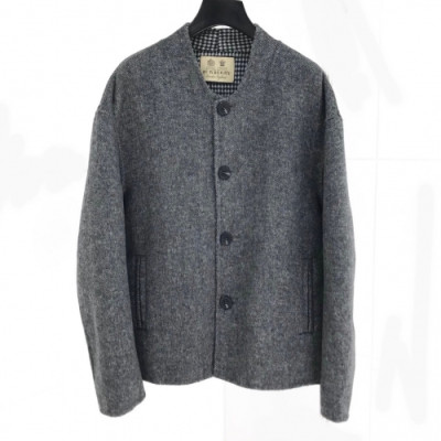 [버버리]Burberry 2020 Mens Basic Cashmere Jackets - 버버리 2020 남성 베이직 캐시미어 재킷 Bur02060x.Size(s - 2xl).다크그레이