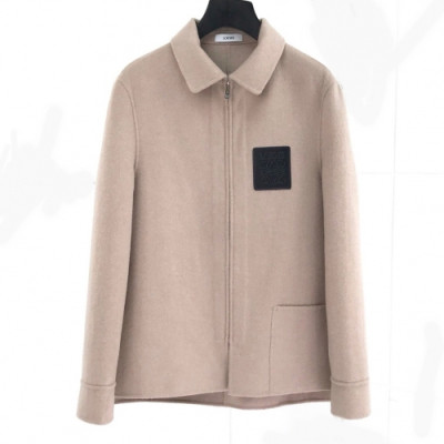 [로에베]Loewe 2020 Mens Logo Basic Cashmere Jackets - 로에베 2020 남성 로고 베이직 캐시미어 자켓 Loe0156x.Size(m - 2xl).베이지