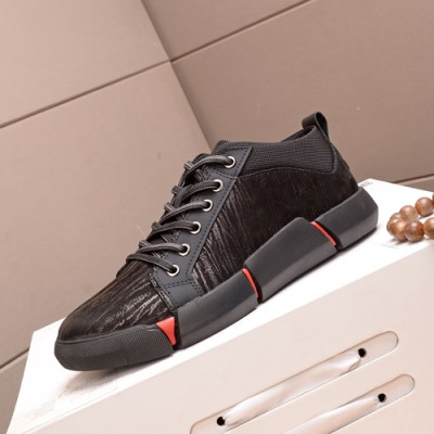 Louis Vuitton 2019 Mens Leather Sneakers - 루이비통 2019 남성용 레더 스니커즈 LOUS0509,Size(240 - 270).블랙