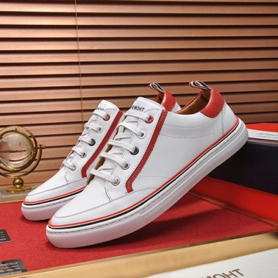 Thom Brown 2019 Mens Leather Sneakers - 톰브라운 2019 남성용 레더 스니커즈 THOMS0023,Size(240 - 270).화이트