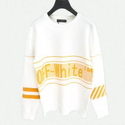 [오프화이트]Off-white 2020 Mens Basic Wool Sweaters - 오프화이트 2020 남성 베이직 울 스웨터 Off0353x.Size(l - 3xl).화이트