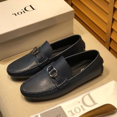 Dior 2020 Mens Leather Loafer - 디올 2020 남성용 레더 로퍼 DIOS0135,Size(240 - 280).네이비