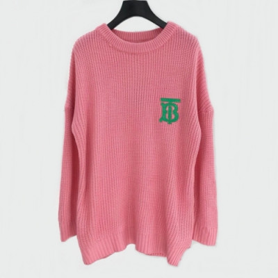 [버버리]Burberry 2020 Mm/Wm Retro Logo Crew-neck Sweaters - 버버리 2020 남자 레트로 로고 크루넥 스웨터 Bur02078x.Size(m - l).핑크