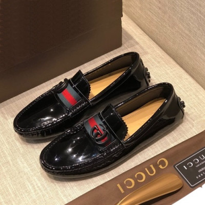 Gucci 2020 Mens Leather Loafer - 구찌 2020 남성용 레더 로퍼 GUCS0627,Size(240 - 280).블랙