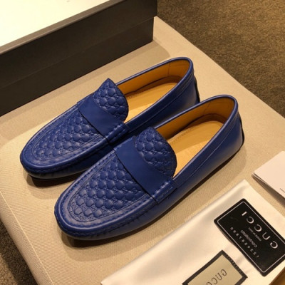 Gucci 2020 Mens Leather Loafer - 구찌 2020 남성용 레더 로퍼 GUCS0633,Size(240 - 280).블루