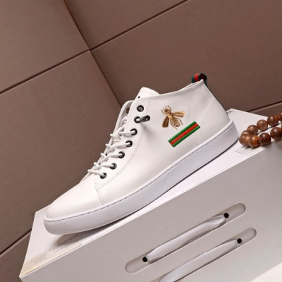 Gucci 2020 Mens Leather Sneakers - 구찌 2020 남성용 레더 스니커즈 GUCS0641,Size(240 - 270),화이트