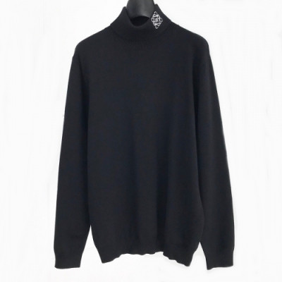 [로에베]Loewe 2020 Mm/Wm Logo Turtle-neck Sweaters - 로에베 2020 남자 로고 터틀넥 스웨터 Loe0165x.Size(m - 3xl).블랙