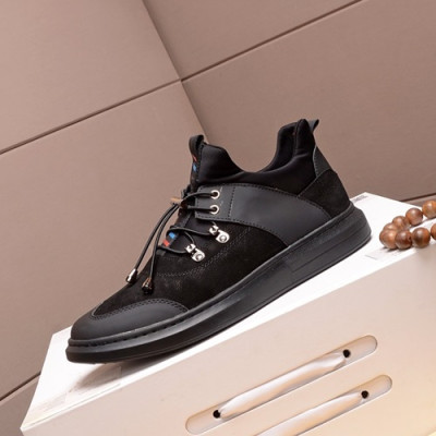 Louis Vuitton 2020 Mens Leather Sneakers - 루이비통 2020 남성용 레더 스니커즈 LOUS0551,Size(240 - 270).블랙
