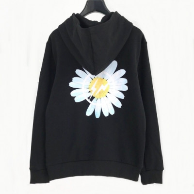 [피스마이너스원]Peaceminusone 2020 Mens Flower Cotton Hoodie - 피스마이너원 2020 남성 플라워 코튼 후디 Pea003x.Size(m - 2xl).블랙