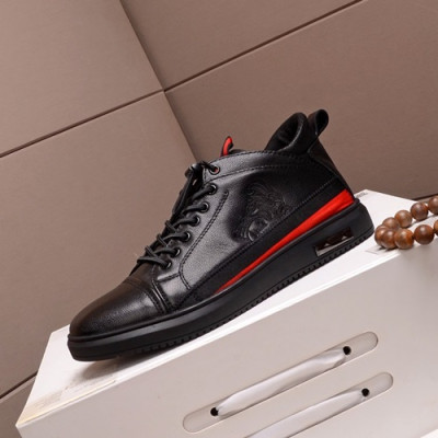 Gucci 2020 Mens Leather Sneakers - 구찌  2020 남성용 레더 스니커즈 GUCS0650,Size(240 - 270),블랙