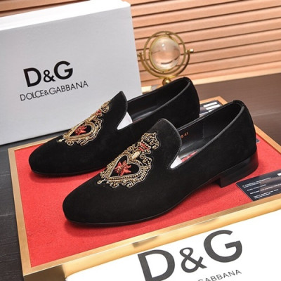 Dolce&Gabbana 2020 Mens Leather Loafer - 돌체앤가바나 2020 남성용 레더 로퍼 DGS0167,Size(240 - 270).블랙