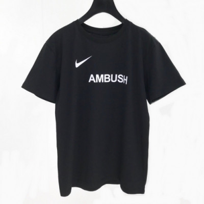 [앰부시]Ambush 2020 Mens Logo Cotton Short Sleeved Tshirts - 앰부시 2020 남성 로고 코튼 반팔티 Amb0031x.Size(s - 2xl).블랙