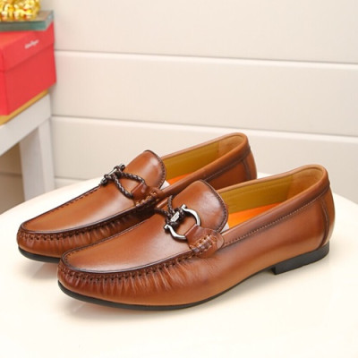 Ferragamo  2020 Mens Leather Loafer - 페라가모 2020 남성용 레더 로퍼 FGMS0173,Size(245 - 275).브라운