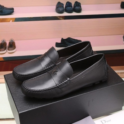 Dior 2020 Mens Leather Loafer - 디올 2020 남성용 레더 로퍼 DIOS0139,Size(240 - 275).블랙