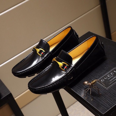 Gucci 2020 Mens Leather Loafer - 구찌 2020 남성용 레더 로퍼 GUCS0705,Size(240 - 270).블랙