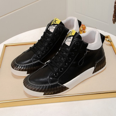 Gucci 2020 Mens Leather Sneakers - 구찌 2020 남성용 레더 스니커즈 GUCS0719,Size(240 - 270),블랙