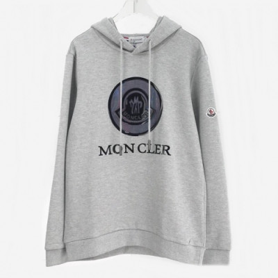 [몽클레어]Moncler 2020 Mens Logo Casual Cotton HoodT - 몽클레어 2020 남성 로고 캐쥬얼 코튼 후디 Moc01453x.Size(m - 2xl).그레이