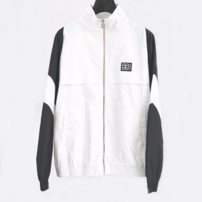 [샤넬]Chanel 2020 Mens Logo Casual Windproof Jackets - 샤넬 2020 남성 로고 캐쥬얼 방풍 자켓 Cnl0546x.Size(m - 2xl).화이트