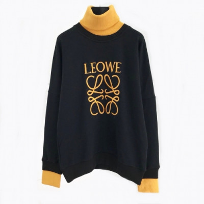 [로에베]Loewe 2020 Mm/Wm Logo Turtle-neck Sweaters - 로에베 2020 남자 로고 터틀넥 스웨터 Loe0171x.Size(s - xl).블랙