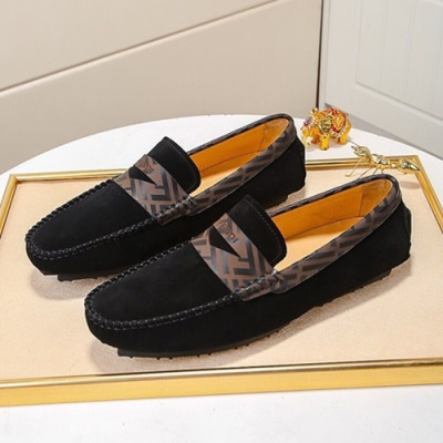 Fendi 2020 Mens Leather Loafer - 펜디 2020 남성용 레더 로퍼 FENS0277,Size(240 - 270).블랙