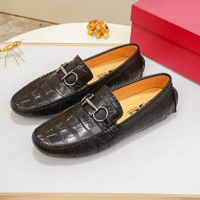 Ferragamo  2020 Mens Leather Loafer - 페라가모 2020 남성용 레더 로퍼 FGMS0202 ,Size(240 - 270).블랙