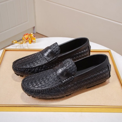 Louis Vuitton 2020 Mens Leather Loafer - 루이비통 2020 남성용 레더 로퍼 LOUS0675,Size(240 - 270).블랙