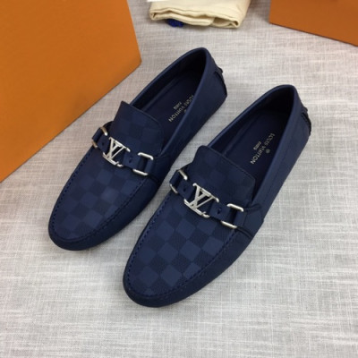 Louis Vuitton 2020 Mens Leather Loafer - 루이비통 2020 남성용 레더 로퍼 LOUS0693,Size(240 - 270).네이비