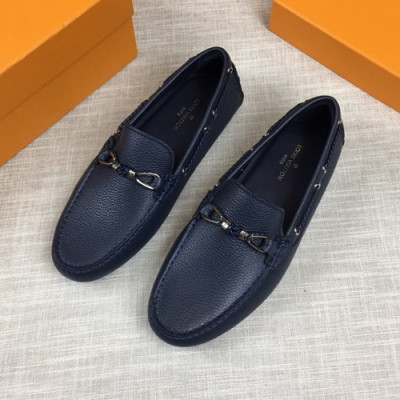 Louis Vuitton 2020 Mens Leather Loafer - 루이비통 2020 남성용 레더 로퍼 LOUS0694,Size(240 - 270).네이비