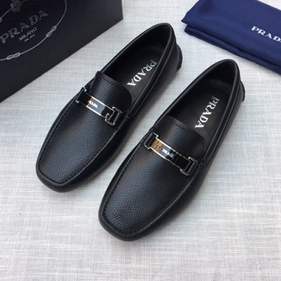 Prada 2020 Mens Leather Loafer - 프라다 2020 남성용 레더 로퍼,PRAS0279,Size(240 - 270).블랙