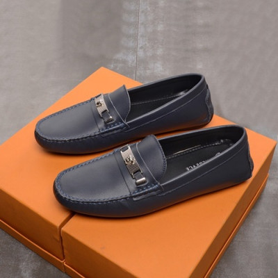 Versace  2020 Mens Leather Loafer - 베르사체 2020 남성용 레더 로퍼 VERS0335,Size(240 - 275).네이비