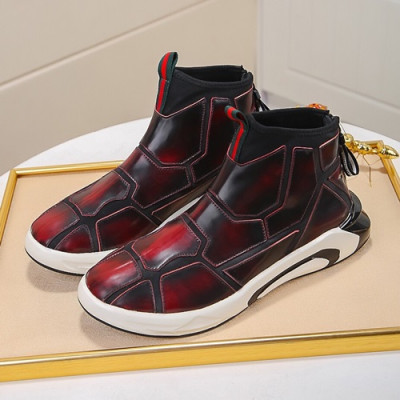 Gucci 2020 Mens Boots Sneakers - 구찌  2020 남성용 부츠 스니커즈 GUCS0742,Size(240 - 270),레드