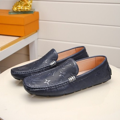 Louis Vuitton 2020 Mens Leather Loafer - 루이비통 2020 남성용 레더 로퍼 LOUS0700,Size(240 - 270).네이비