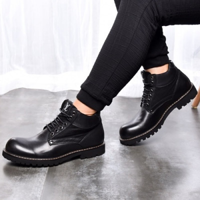 Louis Vuitton 2020 Mens Leather Sneakers - 루이비통 2020 남성용 레더 스니커즈 LOUS0703,Size(240 - 270).블랙