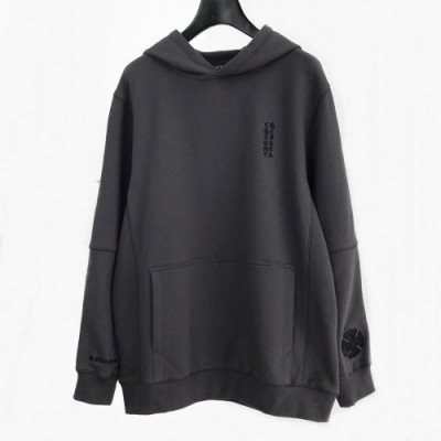 [크롬하츠]Chrom Hearts 2020 Mens Logo Cotton Hoodie - 크롬하츠 2020 남성 로고 코튼 후디 Chr0119x.Size(m - xl).그레이