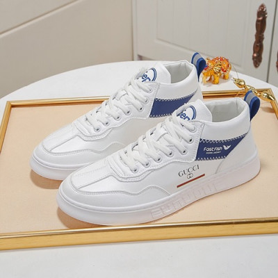 Gucci 2020 Mens Leather Sneakers - 구찌 2020 남성용 레더 스니커즈 GUCS0780,Size(240 - 270),화이트