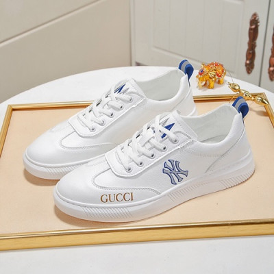 Gucci 2020 Mens Leather Sneakers - 구찌 2020 남성용 레더 스니커즈 GUCS0781,Size(240 - 270),화이트