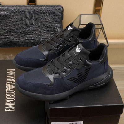 Armani 2020 Mens Sneakers - 알마니 2020 남성용 스니커즈 ARMS0179,Size (240 - 270).네이비