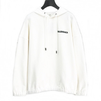 [발렌시아가]Balenciaga 2020 Mm/Wm Logo Oversize Cotton Hoodie - 발렌시아가 2020 남자 로고 오버사이즈 코튼 후디 Bal0496x.Size(m - 3xl).화이트