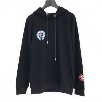 [크롬하츠]Chrom Hearts 2020 Mens Logo Cotton Hoodie - 크롬하츠 2020 남성 로고 코튼 후디 Chr0129x.Size(s - 2xl).블랙