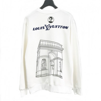 [루이비통]Louis vuitton 2020 Mens Casual Cotton Tshirts - 루이비통 2020 남성 캐쥬얼 코튼 긴팔티 Lou01676x.Size(s - 2xl).화이트