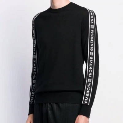 [지방시]Givenchy 2020 Mens Logo Casual Sweaters - 지방시 2020 남성 로고 캐쥬얼 스웨터 Giv0321x.Size(s - 2xl).블랙