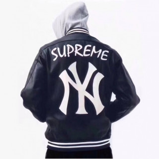 Supreme 2019 Mens Logo Casual Jacket - 슈프림 2019 남성 로고 캐쥬얼 자켓 Sup0073x.Size(m - 2xl).블랙