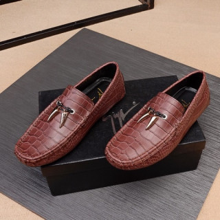 Giuseppe Zanoti 2020 Mens Leather Loafer - 쥬세페자노티 2020 남성용 레더 로퍼 GZS0052, Size (240 - 280).와인