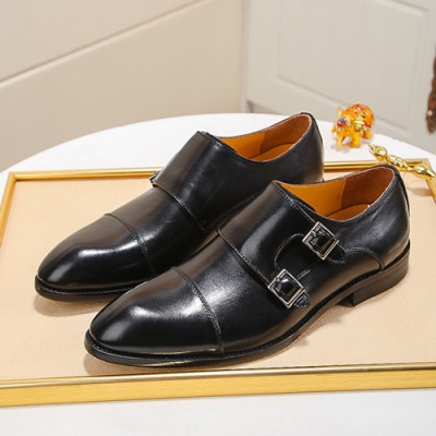 Ferragamo 2020 Mens Leather Shoes - 페라가모 2020 남성용 레더 슈즈 FGMS0272,Size(240 - 270).블랙