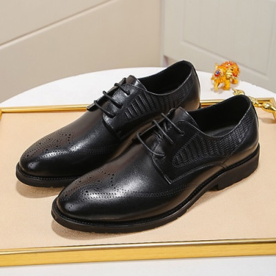 Gucci 2020 Mens Leather Oxford Shoes -  구찌 2020 남성용 레더 옥스퍼드 슈즈 GUCS0786, Size(240 - 270).블랙